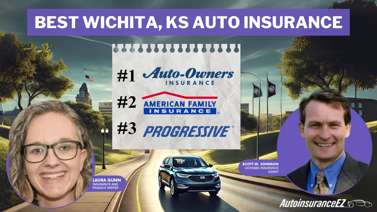 Best Wichita, KS Auto Insurance: Auto-Owners, American Family, and Progressive Best Wichita, KS Auto Insurance: Auto-Owners, American Family, and Progressive