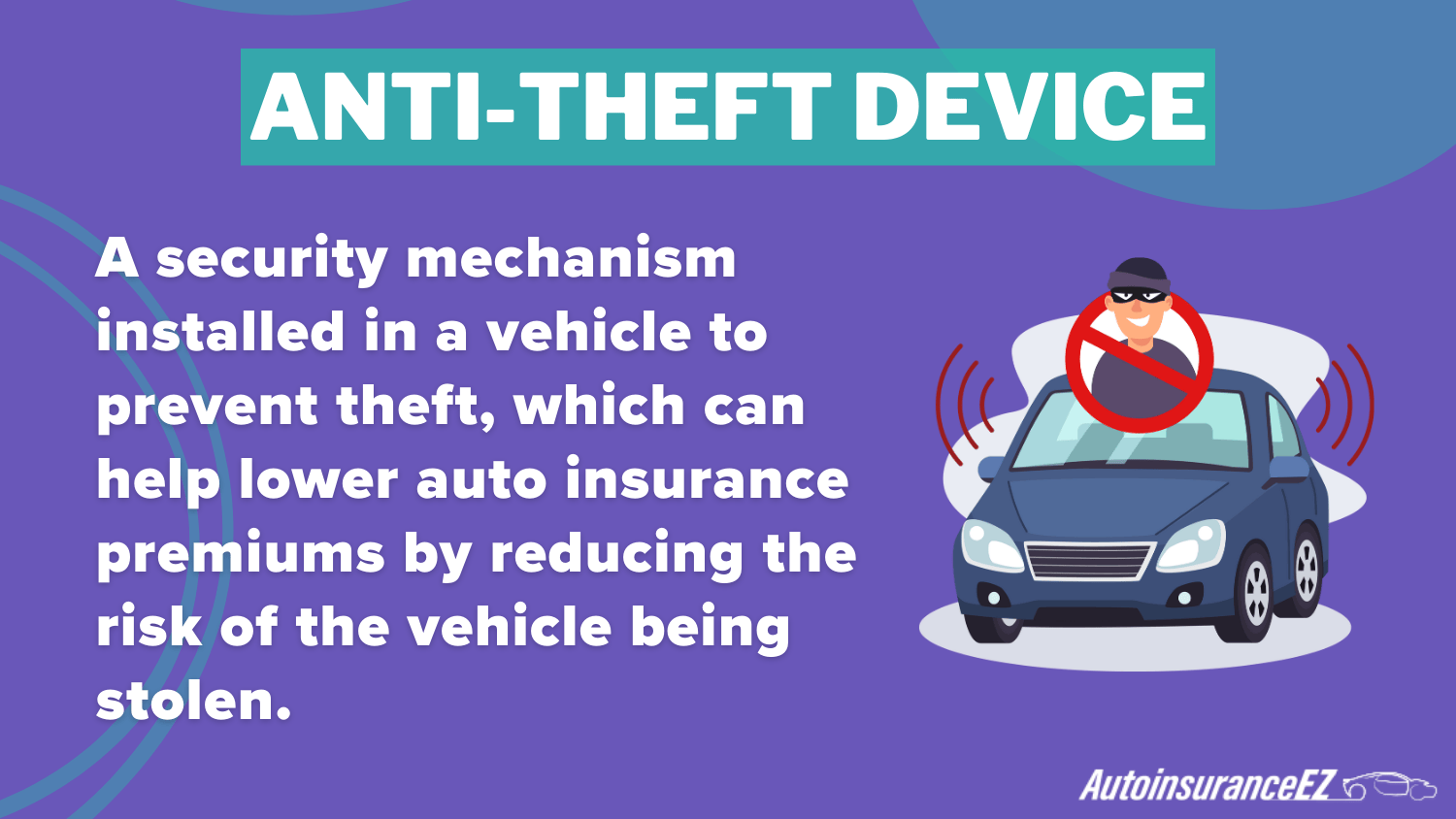 Anti-theft device Definition Card: Cheap Auto Insurance Anti-theft device Definition Card: Cheap Auto Insurance