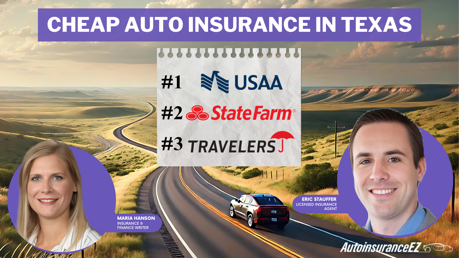 Cheap Auto Insurance in Texas: USAA, State Farm and Travelers Cheap Auto Insurance in Texas: USAA, State Farm and Travelers