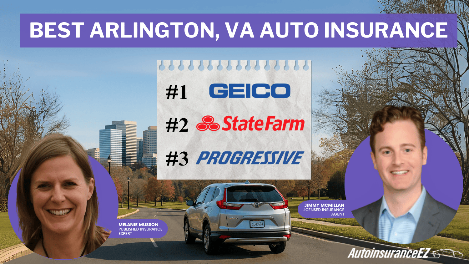 Best Arlington, VA Auto Insurance: Geico, State Farm, and Progressive Best Arlington, VA Auto Insurance: Geico, State Farm, and Progressive