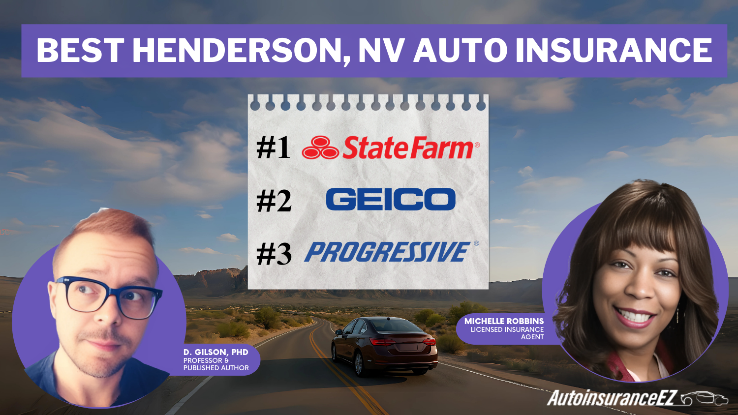 Best Henderson, NV Auto Insurance: State Farm, Geico, and Progressive