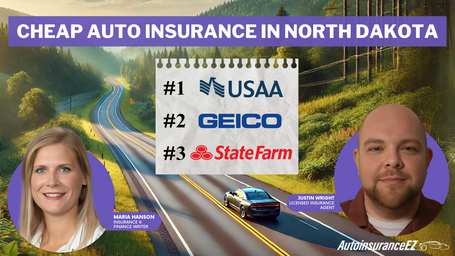 Cheap Auto Insurance in North Dakota: USAA, Geico, and State Farm Cheap Auto Insurance in North Dakota: USAA, Geico, and State Farm