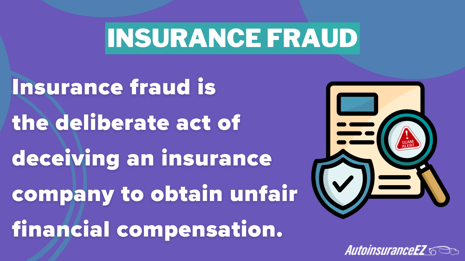 Insurance Fraud( Definition Card): cheap auto insurance in Wyoming