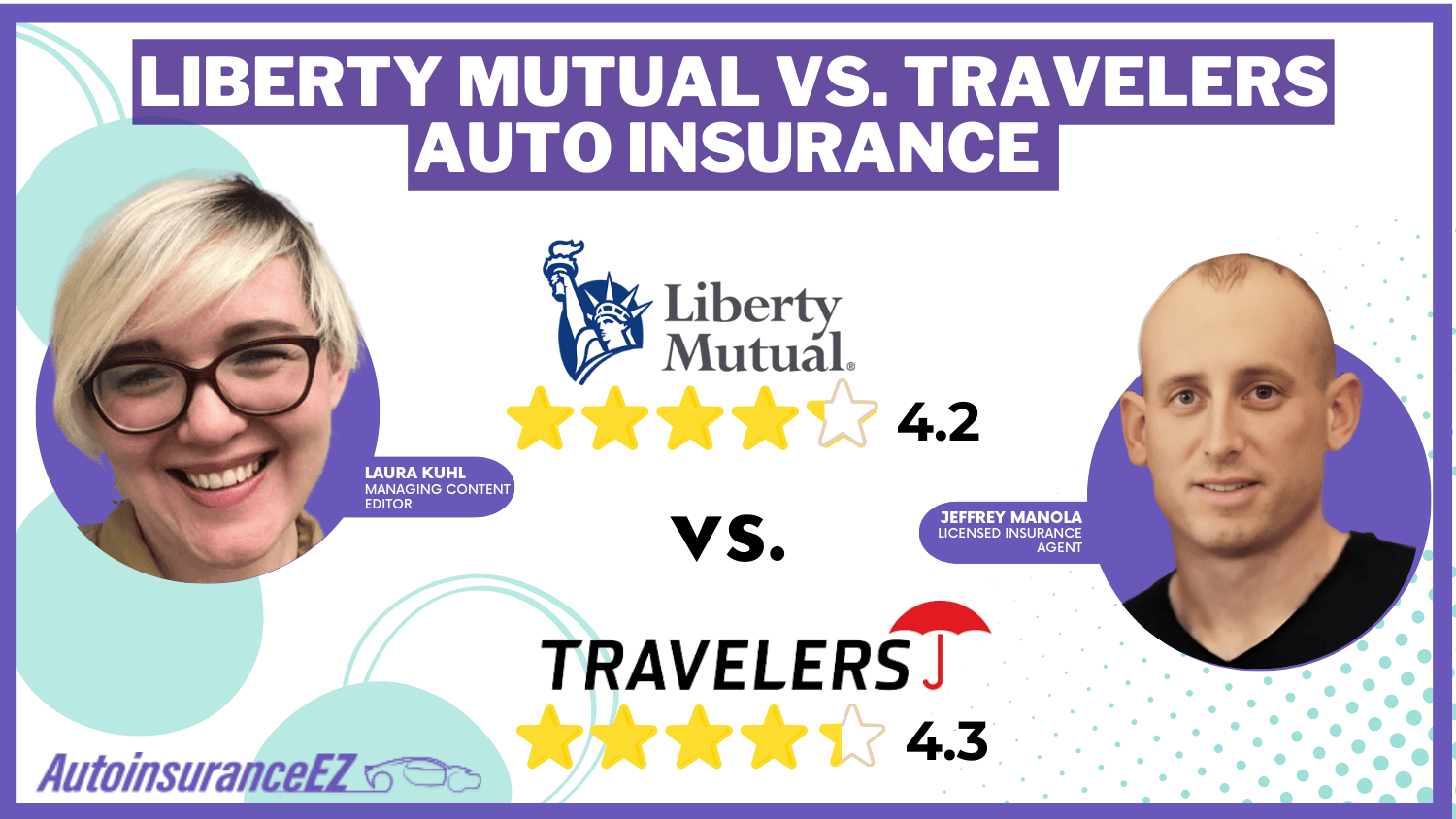 Liberty Mutual vs. Travelers Auto Insurance Liberty Mutual vs. Travelers Auto Insurance