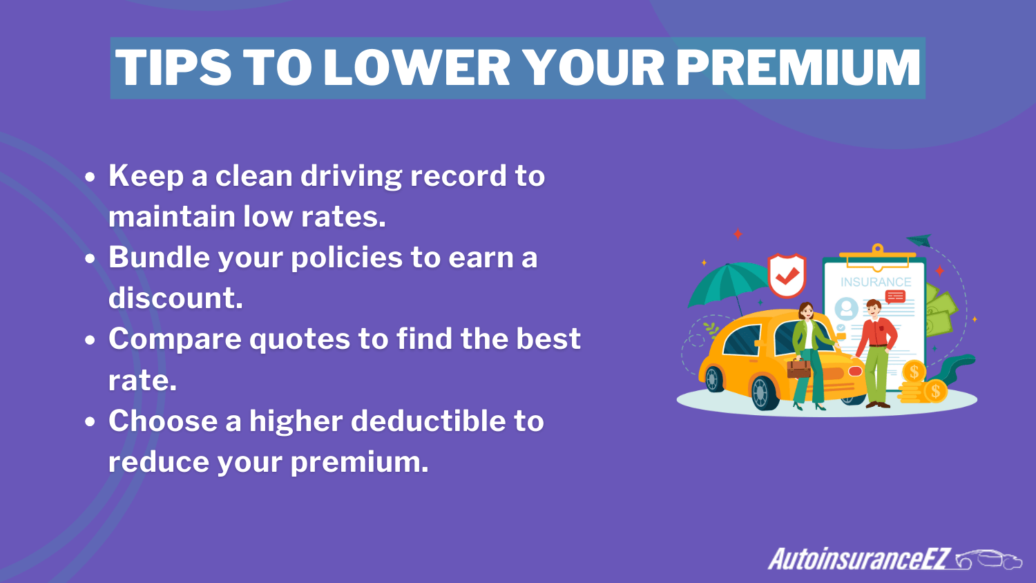 Tips to Lower Your Premium Definition Card: Best Topeka, KS Auto Insurance Tips to Lower Your Premium Definition Card: Best Topeka, KS Auto Insurance